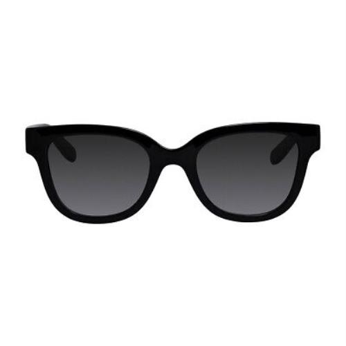 Salvatore Ferragamo SF 1066S 001 Black Plastic Sunglasses Smoke Gradient Lens