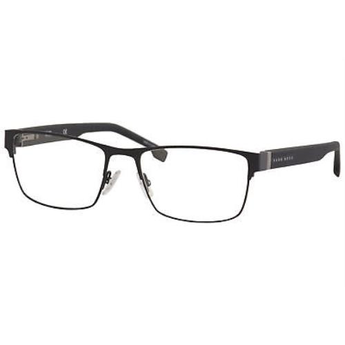 Hugo Boss Men`s Eyeglasses BOSS/1040 BOSS1040 Riw Matte Grey Optical Frame 57mm