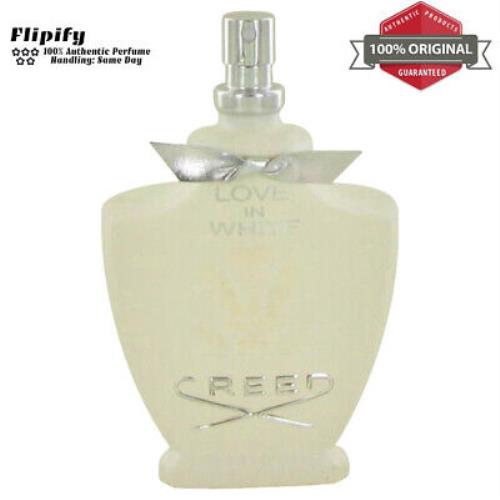 Love in White Perfume 2.5 oz Edp Spray Tester For Women by Creed