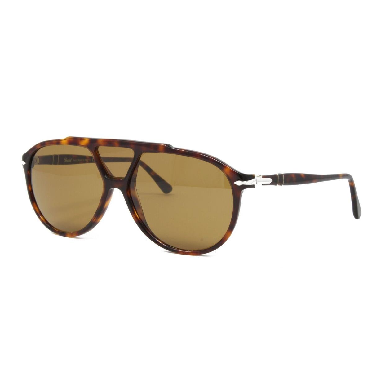 Persol Men`s Sunglasses Aviator PO3217S 2453 Havana Brown 59mm