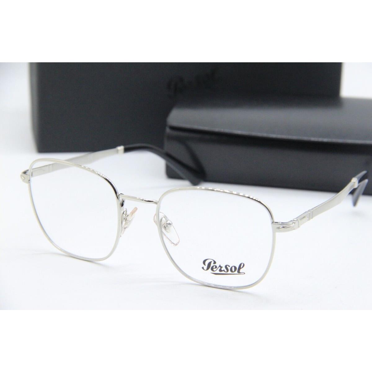 Persol P 2497-V 518 Silver Black Eyeglasses W/case 52-20