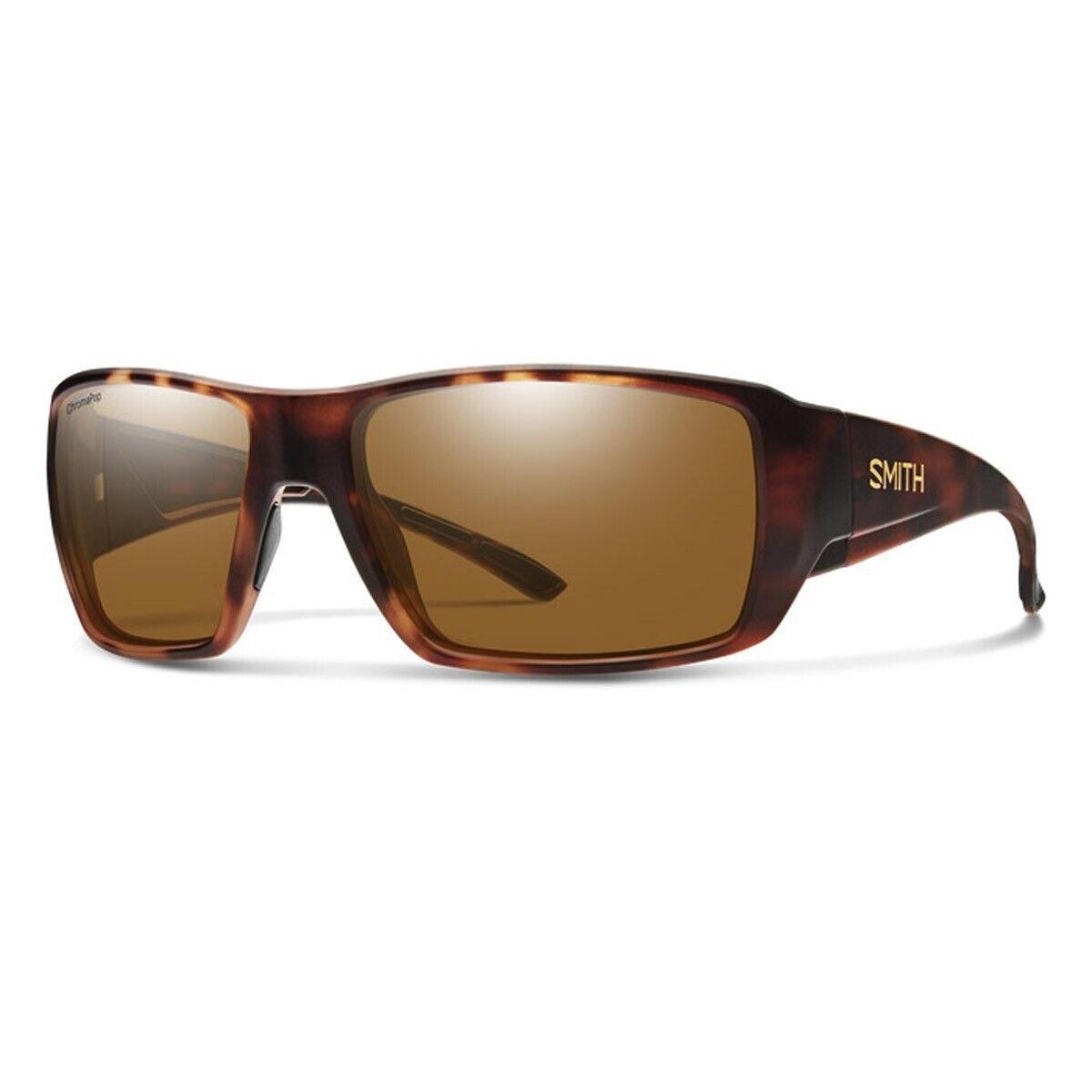 Smith Guides Choice XL Sunglasses Matte Havana Polarized Brown Glass Lenses