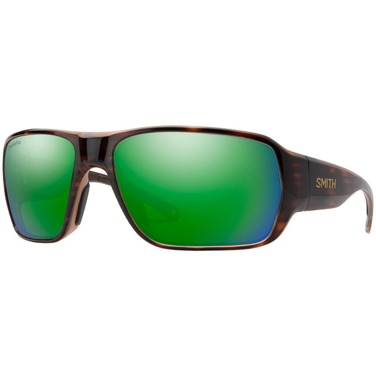 Smith Castaway Sunglasses Tortoise Chromapop Glass Polarized Green Mirror