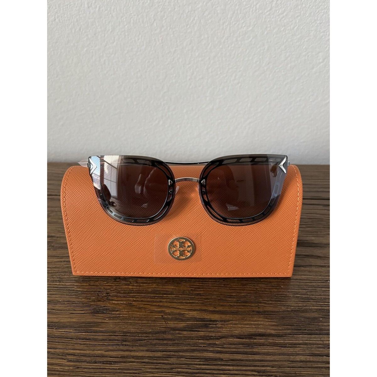 Tory burch open discount wire cat eye sunglasses