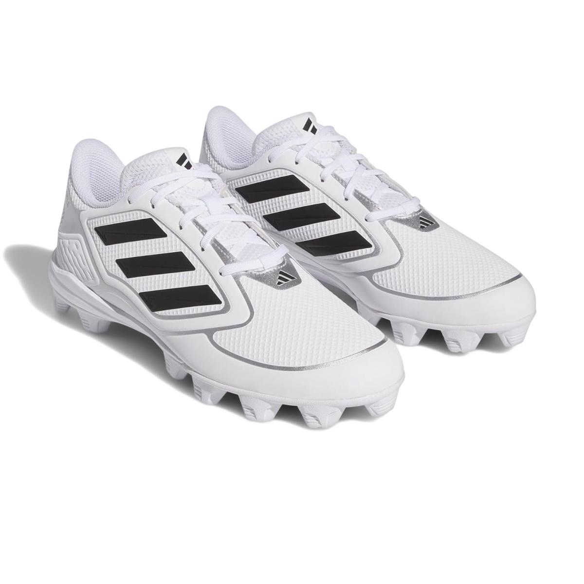 Woman`s Sneakers Athletic Shoes Adidas Purehustle 3 Mid Footwear White/Core Black/Silver Metallic