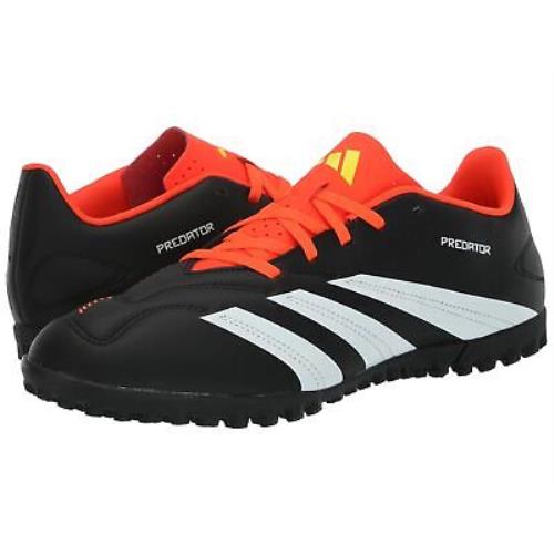 Unisex Sneakers Athletic Shoes Adidas Predator 24 Club Turf - Red