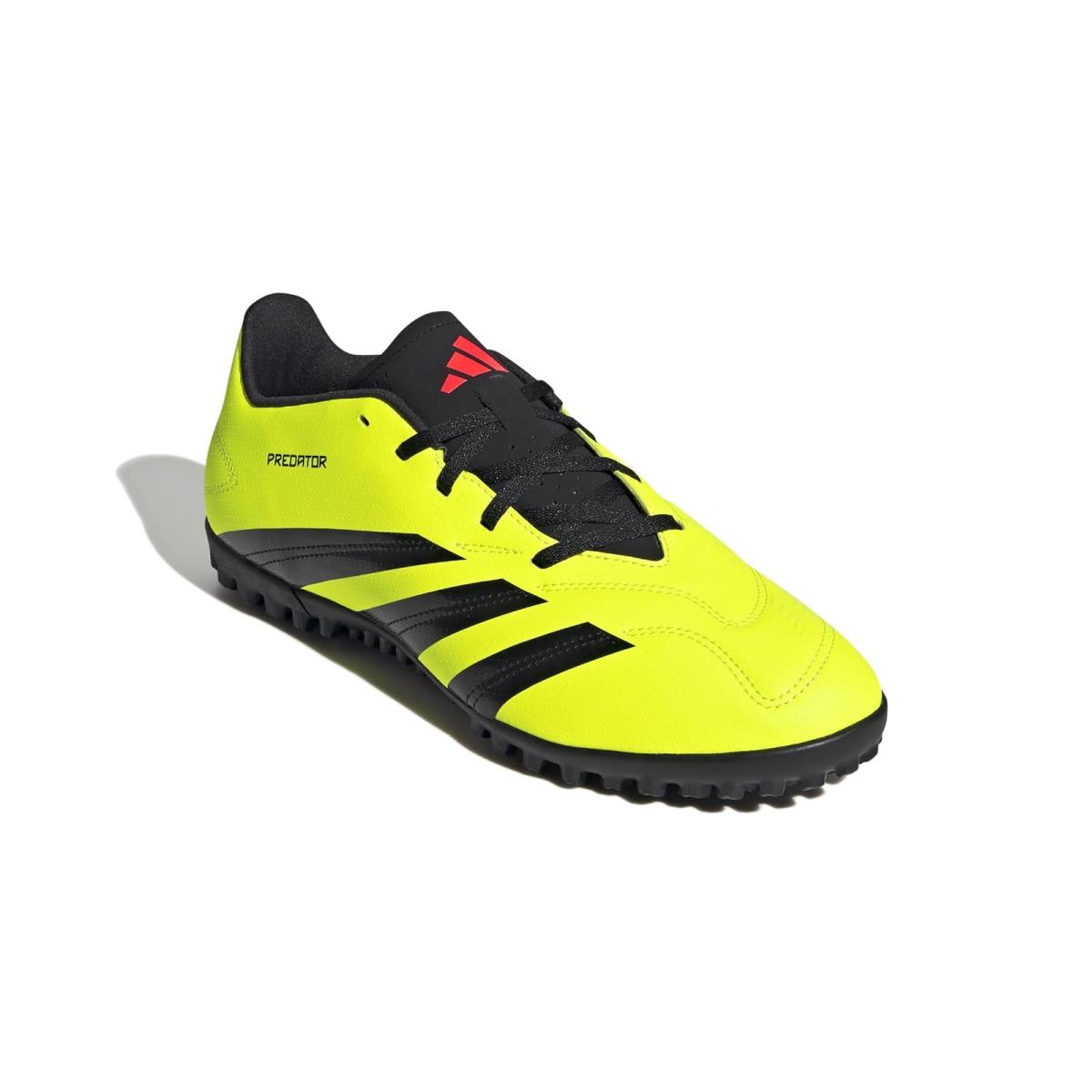 Unisex Sneakers Athletic Shoes Adidas Predator 24 Club Turf Team Solar Yellow/Black/Solar Red