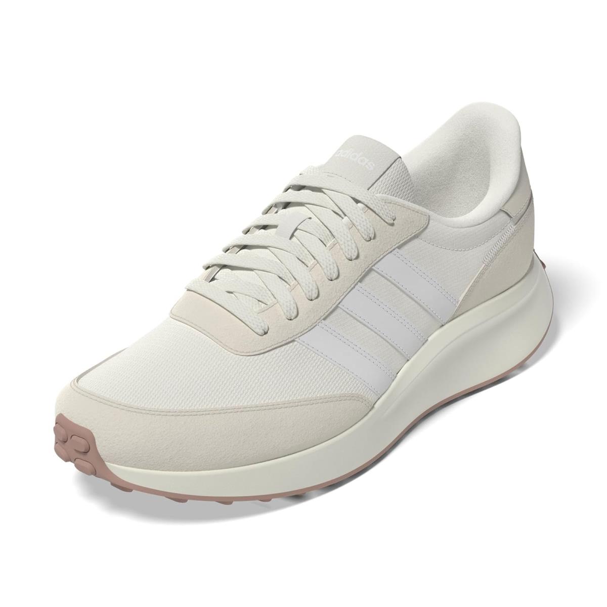 Woman`s Sneakers Athletic Shoes Adidas Running Run 70s Off-White/White/Wonder White