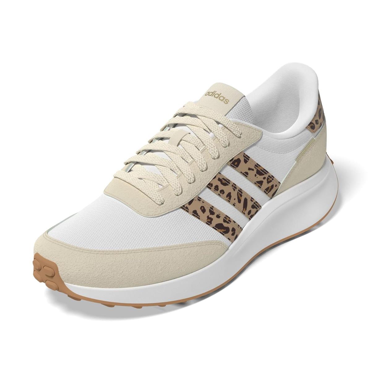 Woman`s Sneakers Athletic Shoes Adidas Running Run 70s White/Magic Beige/Off-White
