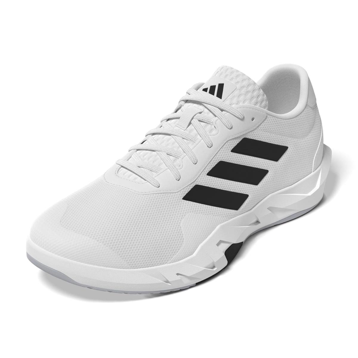 Man`s Sneakers Athletic Shoes Adidas Amplimove Trainer White/Black/Grey