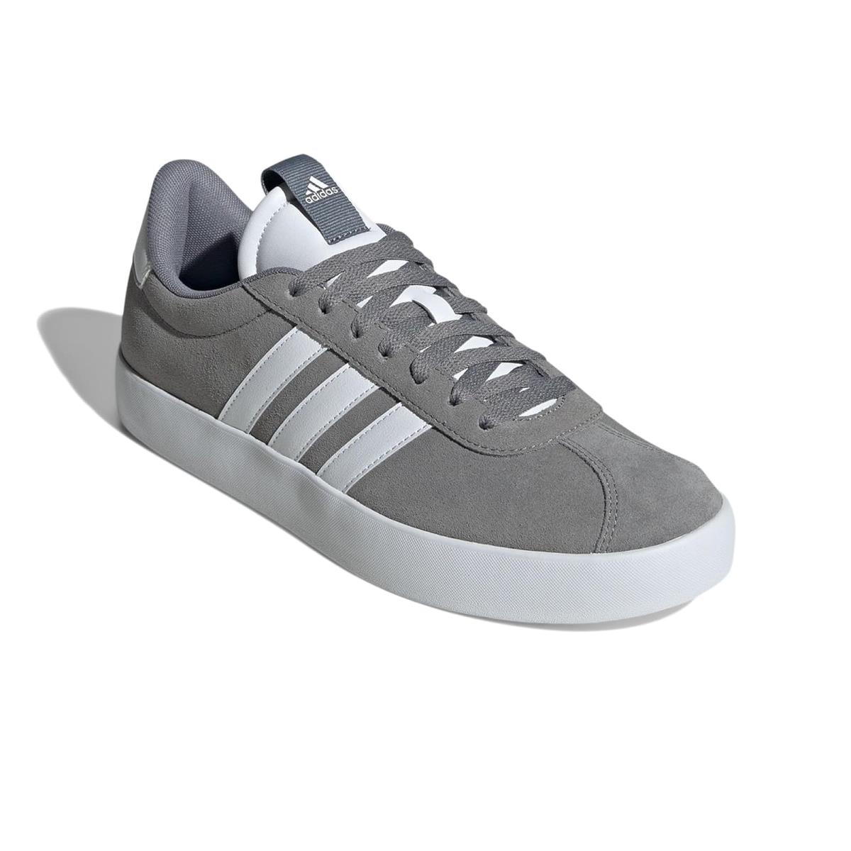 Man`s Sneakers Athletic Shoes Adidas VL Court 3.0 Grey/White/White