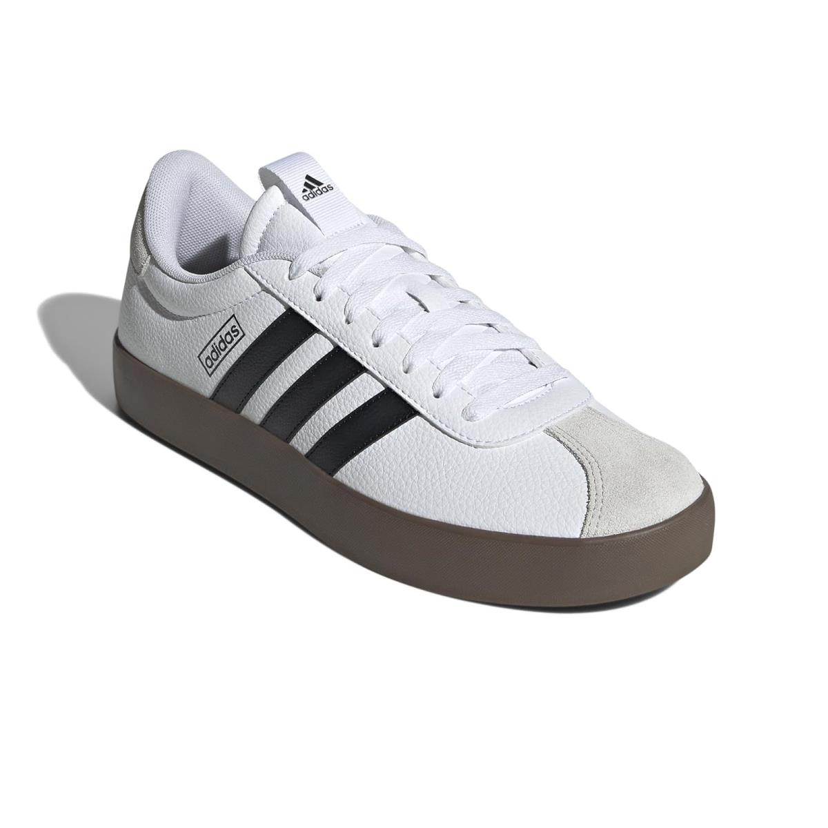 Man`s Sneakers Athletic Shoes Adidas VL Court 3.0 White/Black/Grey