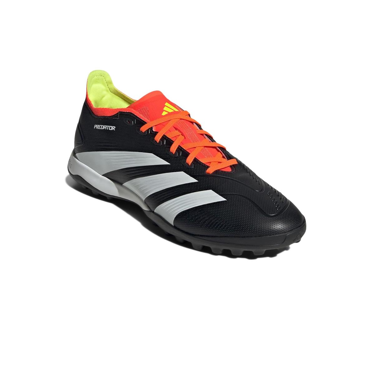 Unisex Sneakers Athletic Shoes Adidas Predator 24 League Low Turf Black/White/Solar Red