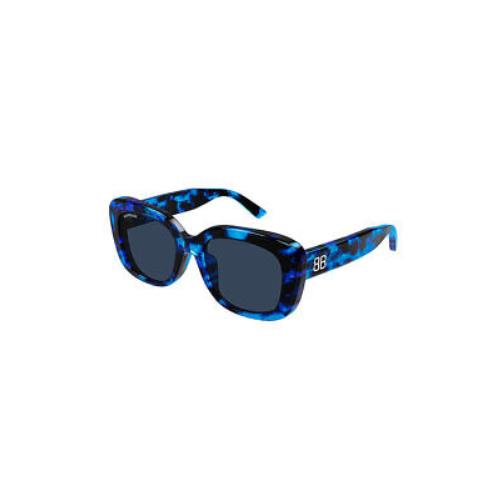 Balenciaga BB0295SK-004 Blue Blue Blue Sunglasses