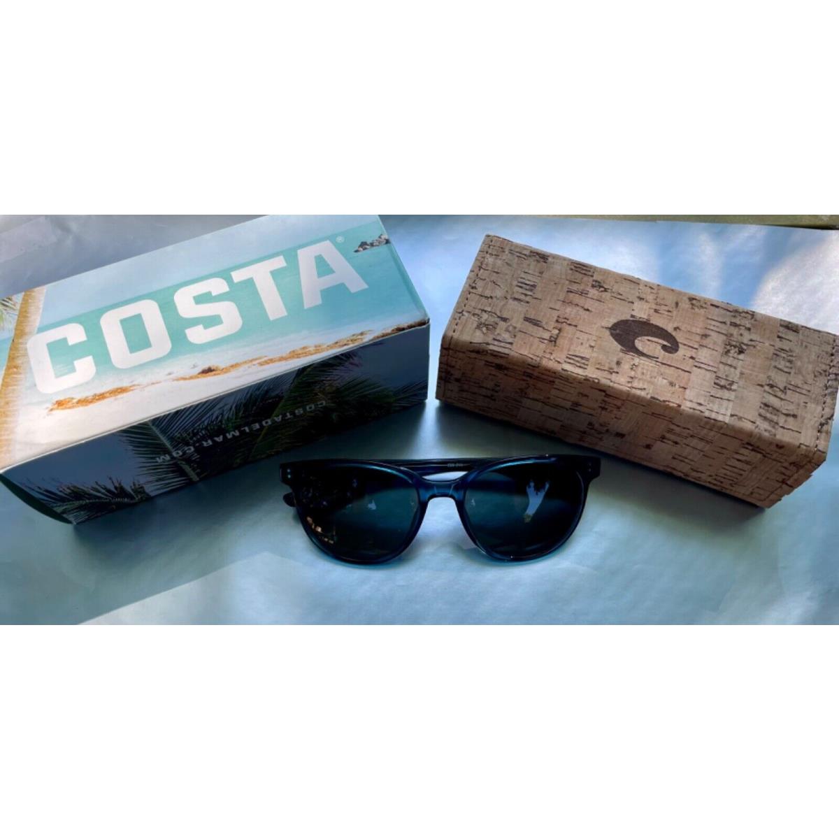 Costa Del Mar Isla- Shiny Deep Teal Crystal Sunglasses