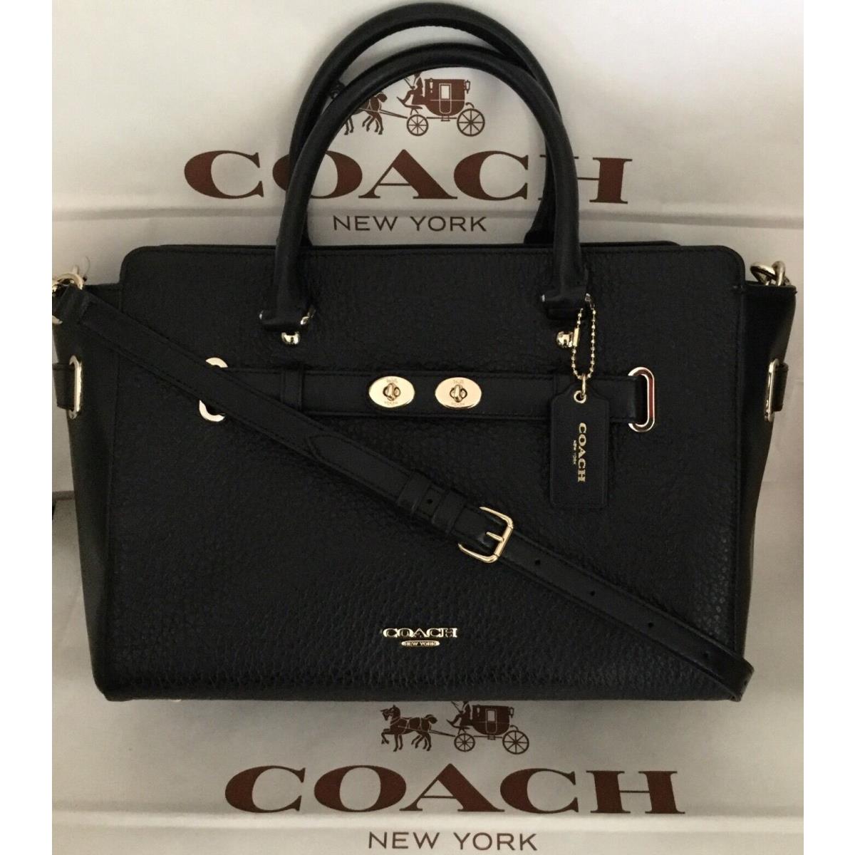 Coach Bubble Leather Blake Carryall Handbag F35689