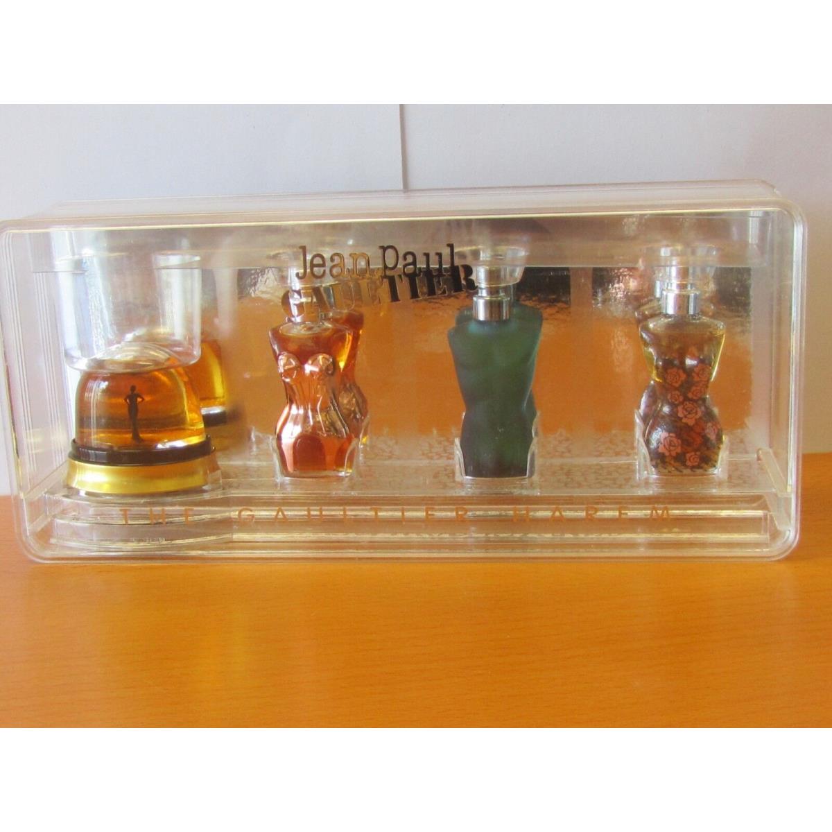 Vintage Jean Paul Gaultier Harem Set 4 Pcs Perfume Miniature Rare