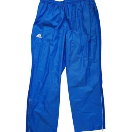 Adidas Blue Track Pants Womens Large Modern Varsity Woven Warm Up Pants