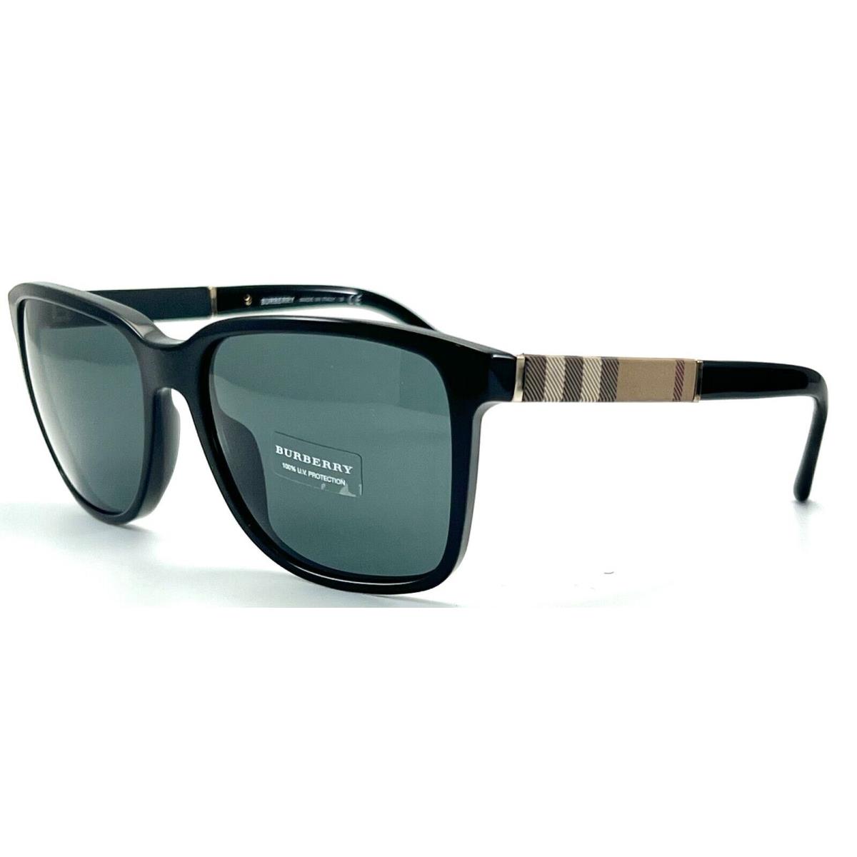 Burberry B 4181 3001 87 Black Sunglasses 58 17 140 W case