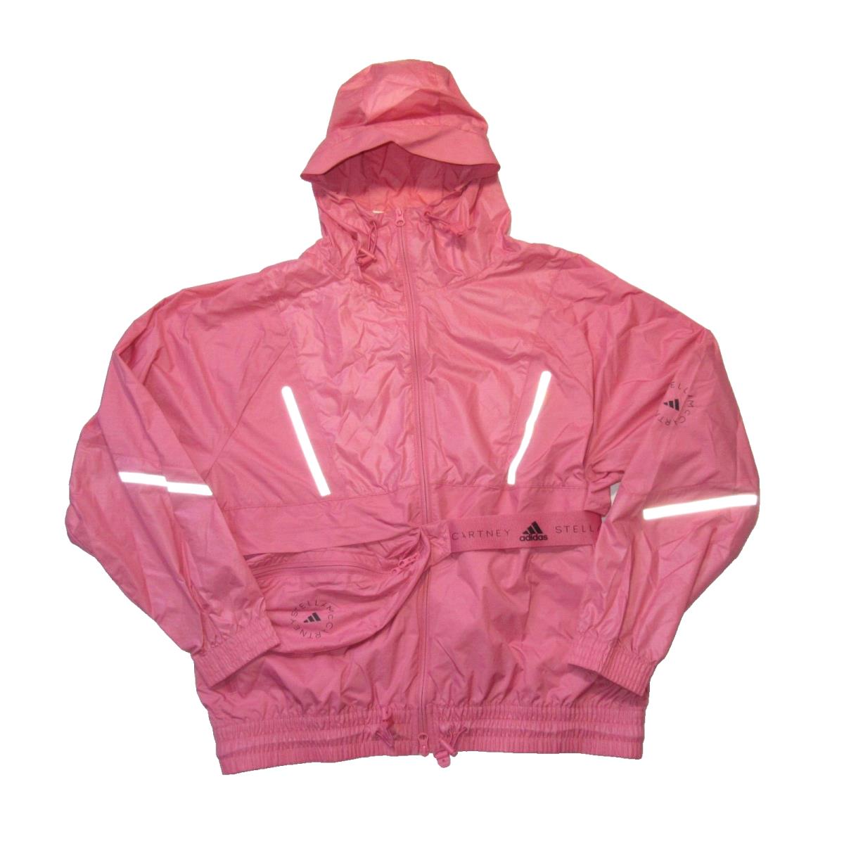 Adidas x Stella Mccartney Smc Windbreaker in Rose Pink Belt Bag Jacket S