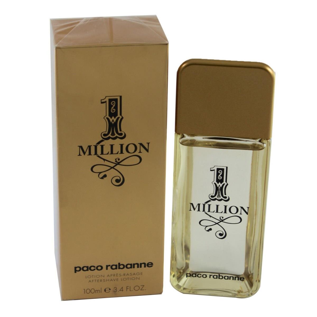 1 Million by Paco Rabanne Aftershave Lotion 3.3/3.4 OZ For Men