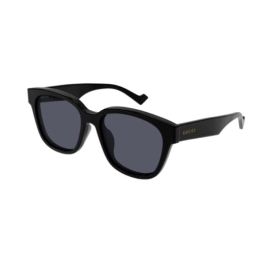 Gucci GG1430SK 001 Black/grey Square Men`s Sunglasses