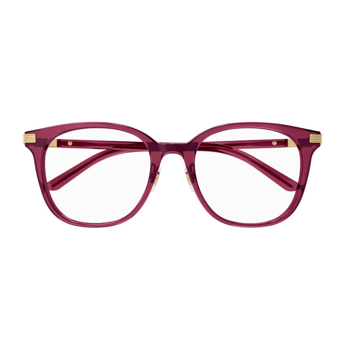 Gucci GG1453OK 003 Burgundy Cat Eye Women`s Eyeglasses