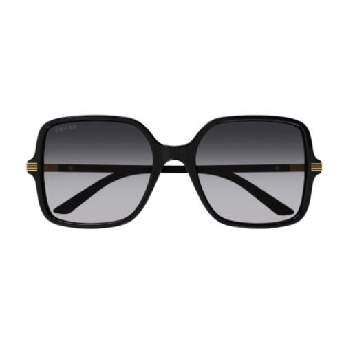 Gucci GG1449S 001 Black/grey Oversized Square Gradient Women`s Sunglasses