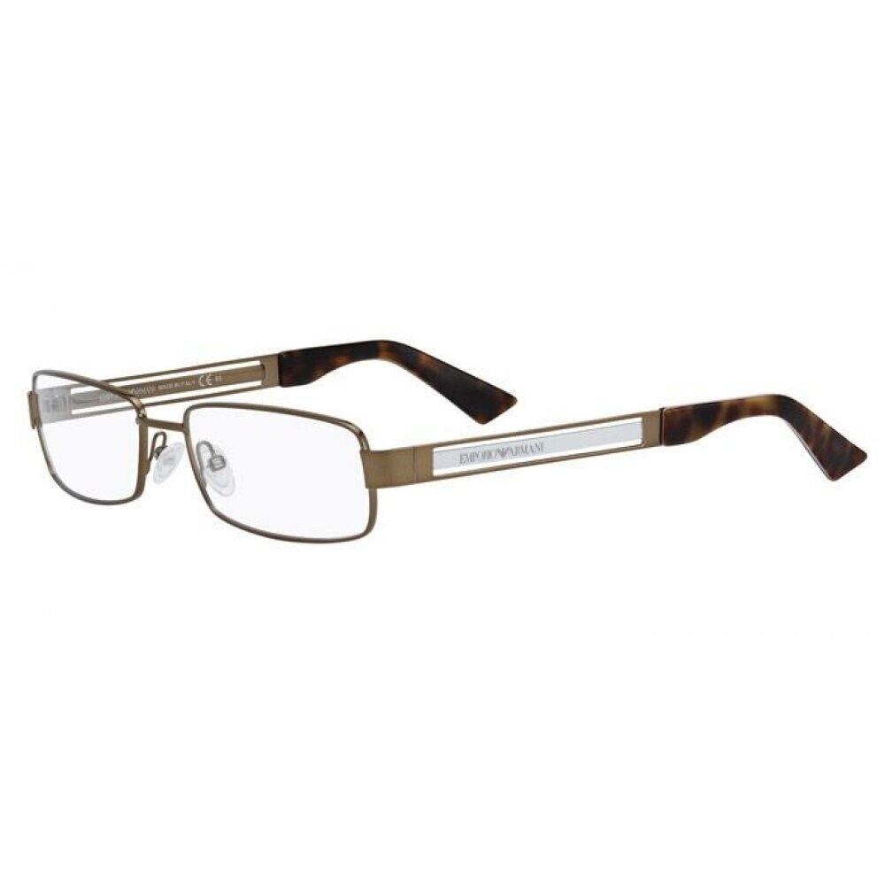 Emporio Armani EA9768 O8U Bronze/tortoise Metal Eyeglasses Frame 52-16-135