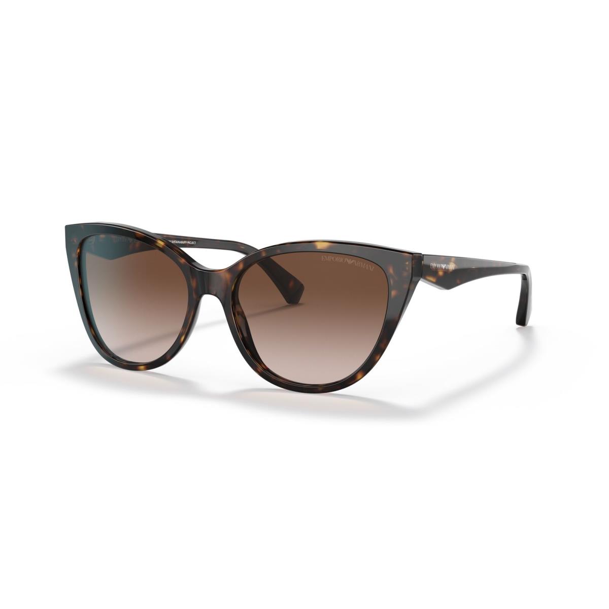 Emporio Armani 0EA4162 587913 Cateye Havana Sunglasses