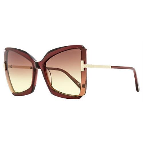 Tom Ford Gia Sunglasses TF766 69T Bordeaux/gold 63mm FT0766