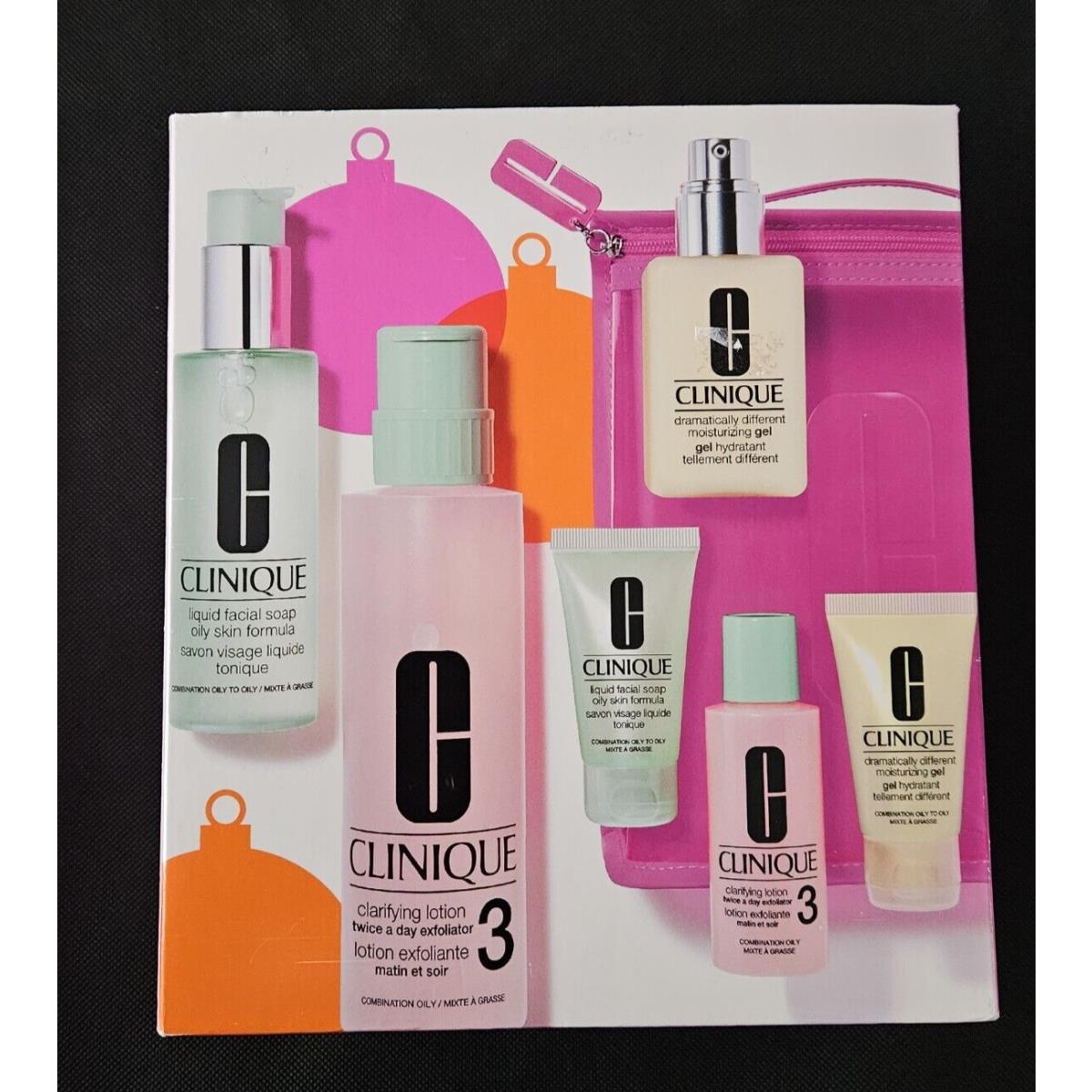 Clinique Great Skin Home Away 7pc Skin Types 3 4 Skincare Set