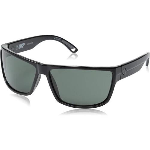 Spy Optics Rocky Sosi Custom Black Sunglasses HD Plus Gray Green Lenses
