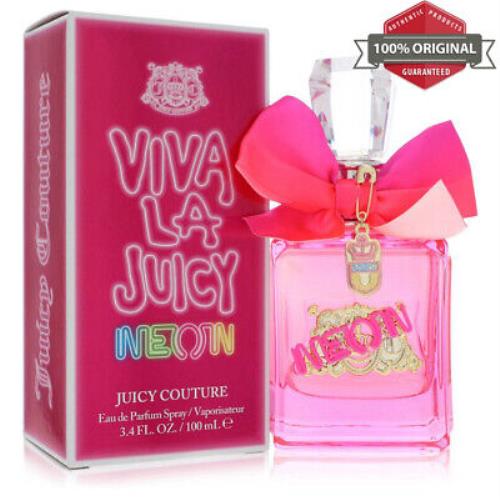 Viva La Juicy Neon Perfume 3.4 oz Edp Spray For Women by Juicy Couture