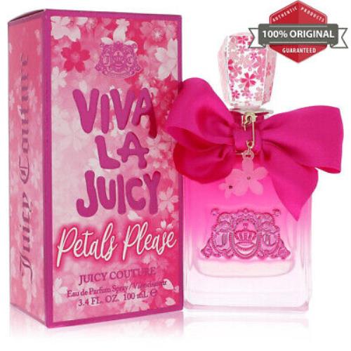 Viva La Juicy Petals Please Perfume 3.4 oz Edp Spray For Women by Juicy Couture