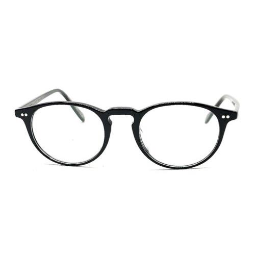 Oliver Peoples OV5004 Riley-r Eyeglasses 1005 Black Size 47 - Frame: Black, Lens: