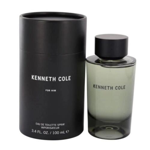 Kenneth Cole For Him Eau De Toilette Spray 3.4 Oz Men s Cologne Fresh Fragrance