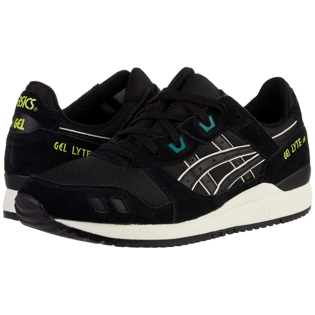 Man`s Sneakers Athletic Shoes Asics Gel-lyte Iii Og Black/Black