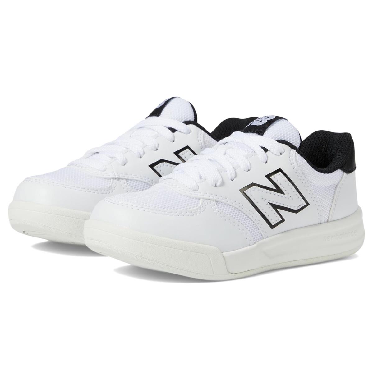 Boy`s Sneakers Athletic Shoes New Balance Kids 300 Little Kid White/Black