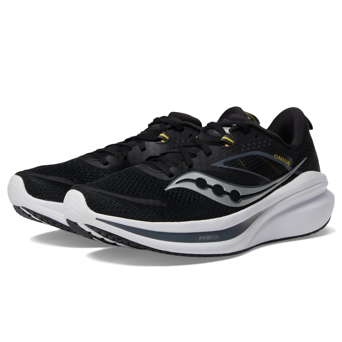 Man`s Sneakers Athletic Shoes Saucony Omni 22 Black/White 1