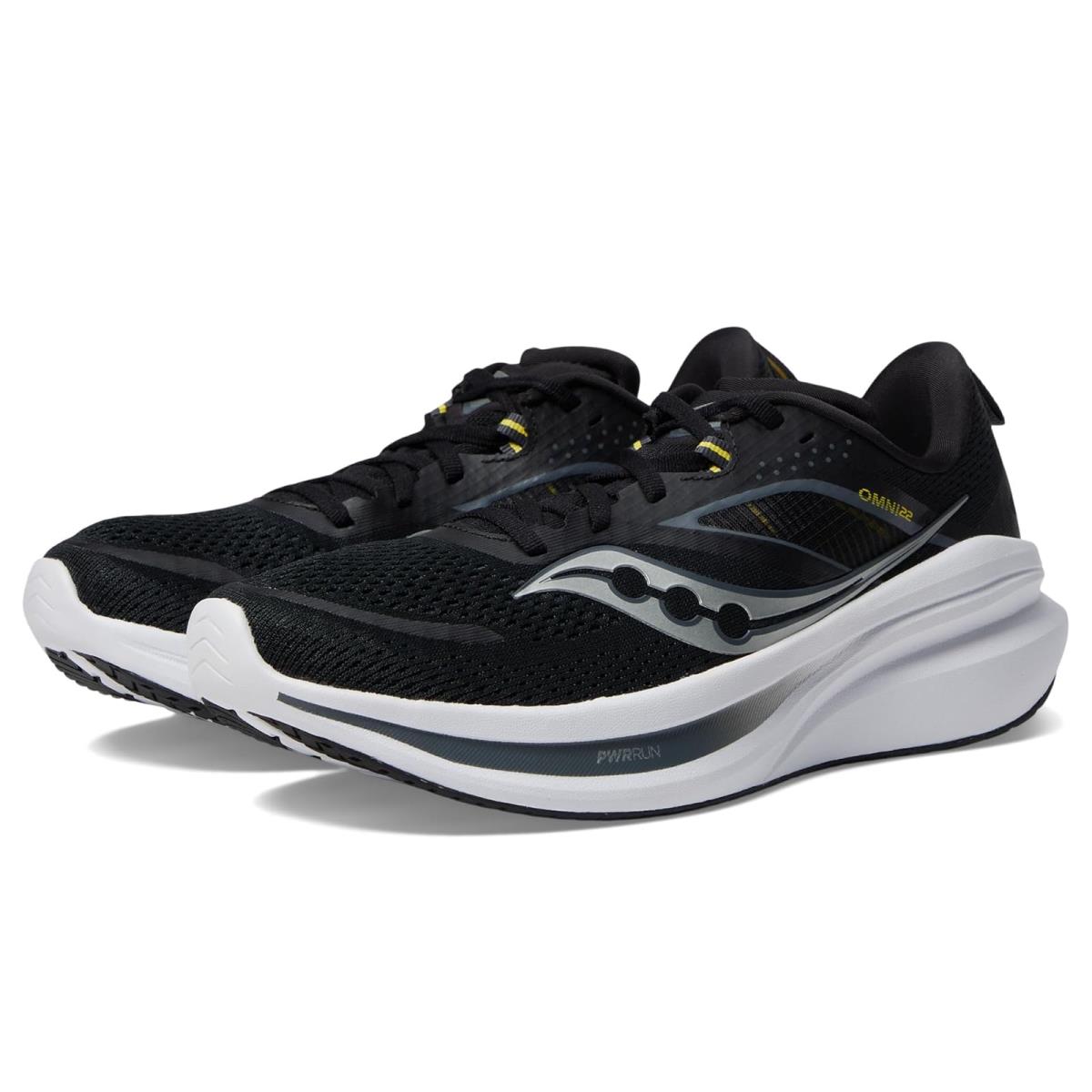 Woman`s Sneakers Athletic Shoes Saucony Omni 22 Black/White 1