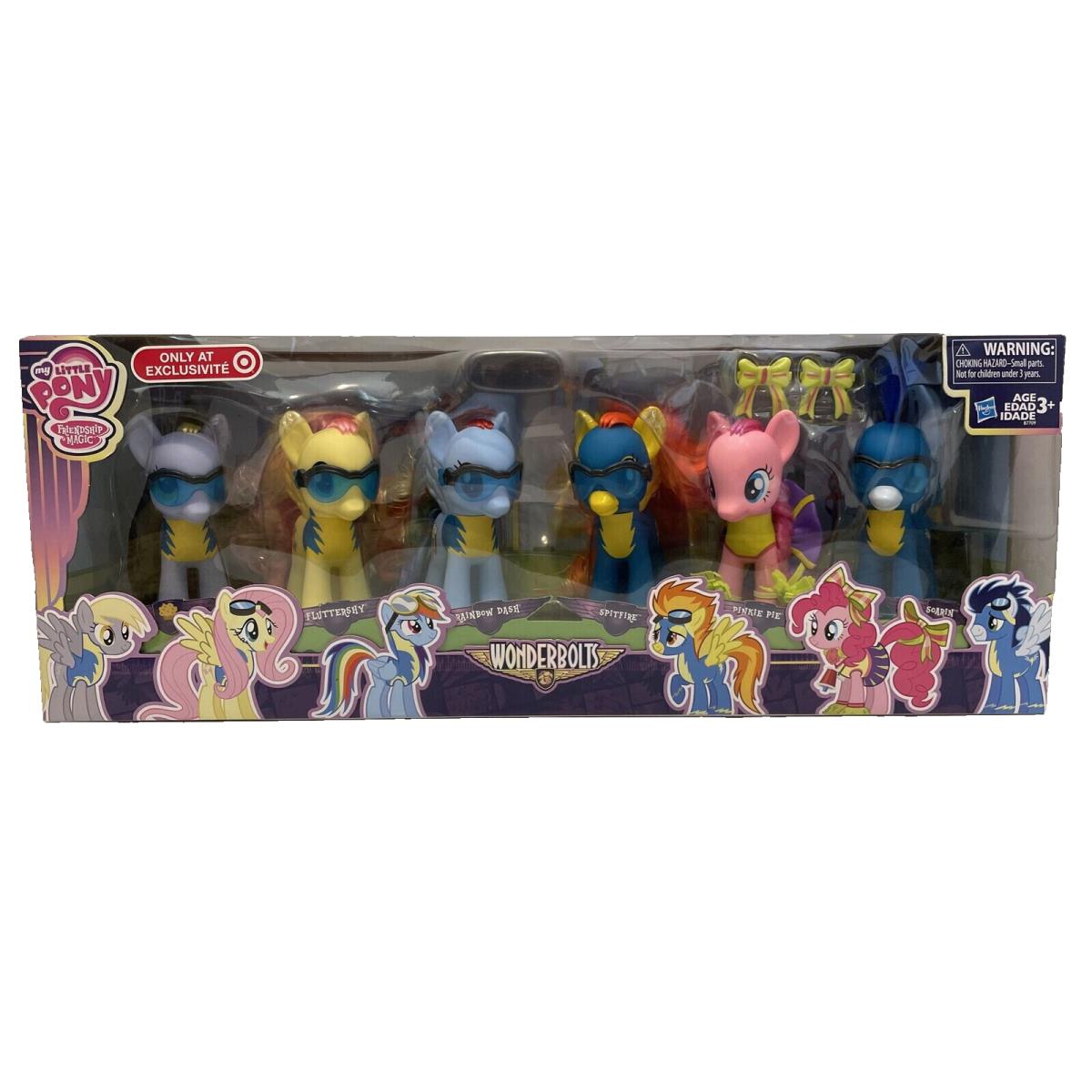 My Little Pony Friendship is Magic Misb 6-Pack Wonderbolts 6in Ponies