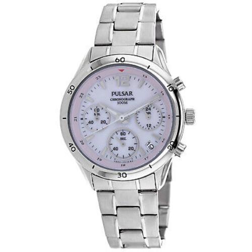 Pulsar Women`s Classic White Dial Watch - PTA3089