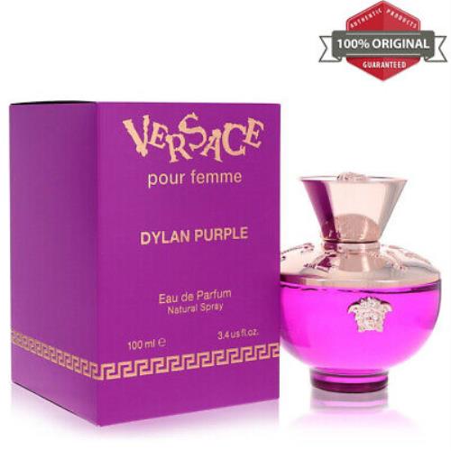 Versace Pour Femme Dylan Purple Perfume 3.4 oz Edp Spray For Women by Versace