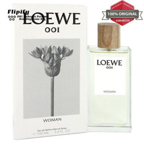 Loewe 001 Woman Perfume 3.4 oz Edp Spray For Women by Loewe