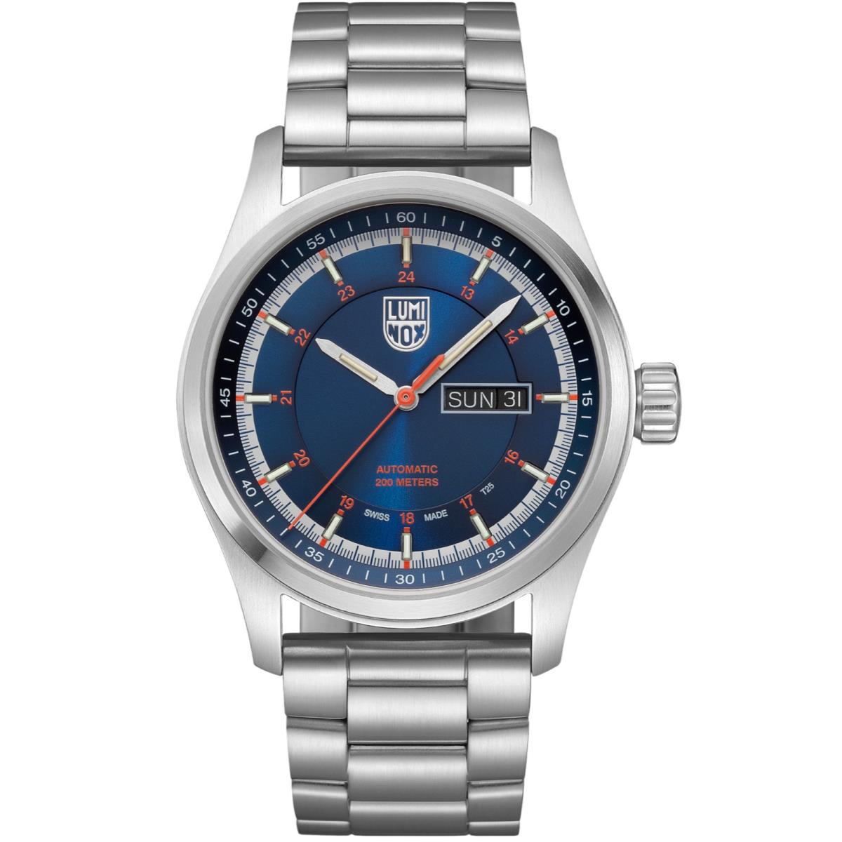 Luminox XL.1904 Atacama Field Blue Dial 44mm Steel Day/date Automatic Mens Watch