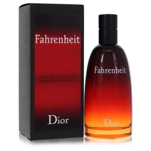 Fahrenheit BY Christian Dior 3.4 oz Edt Spray Men`s Perfume