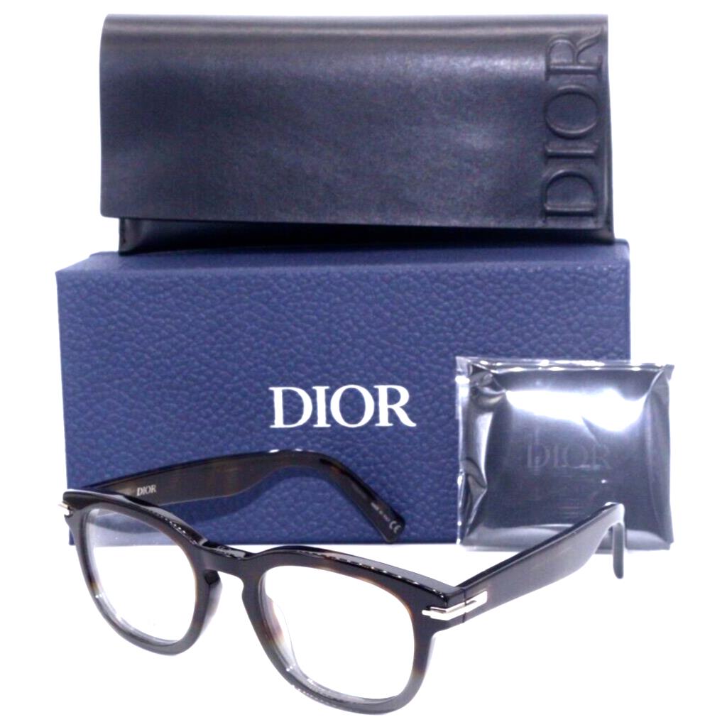 Christian Dior Diorblacksuito R4I 2900 Havana Fade Eyeglass 50-22 - Frame: HAVANA FADE