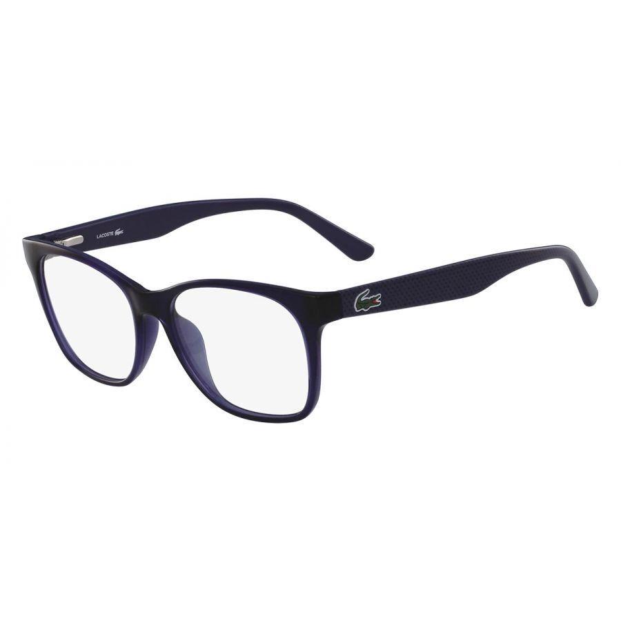 Lacoste Women`s Square 54mm Eyeglasses Frames Violet L2767