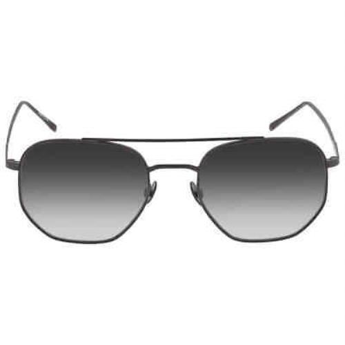 Lacoste Grey Gardient Pilot Unisex Sunglasses L210S 001 54 L210S 001 54 - Frame: Black, Lens: Grey
